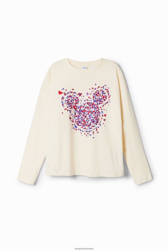 Desigual Colombia - ropa 4802L1773 chica Desigual camiseta mickey mouse corazon