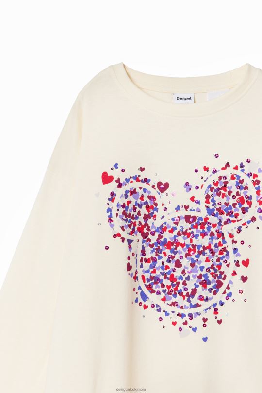 Desigual Colombia - ropa 4802L1773 chica Desigual camiseta mickey mouse corazon