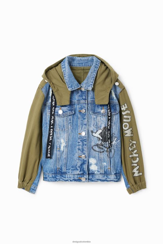 Desigual Colombia pagina oficial - ropa 4802L1145 chica Desigual parka disney mickey mouse