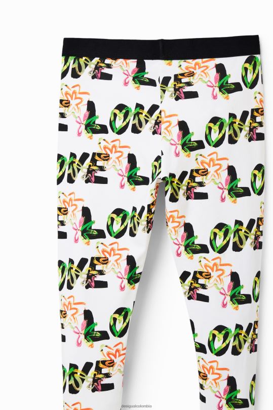blusas Desigual bogota - ropa 4802L1710 chica Desigual legging de flores de amor