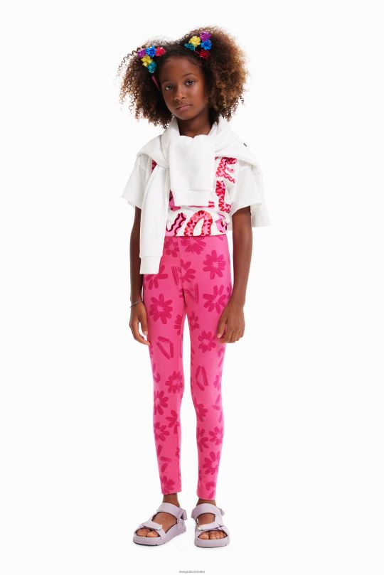 Desigual Colombia - ropa 4802L1756 chica Desigual leggins largos florales