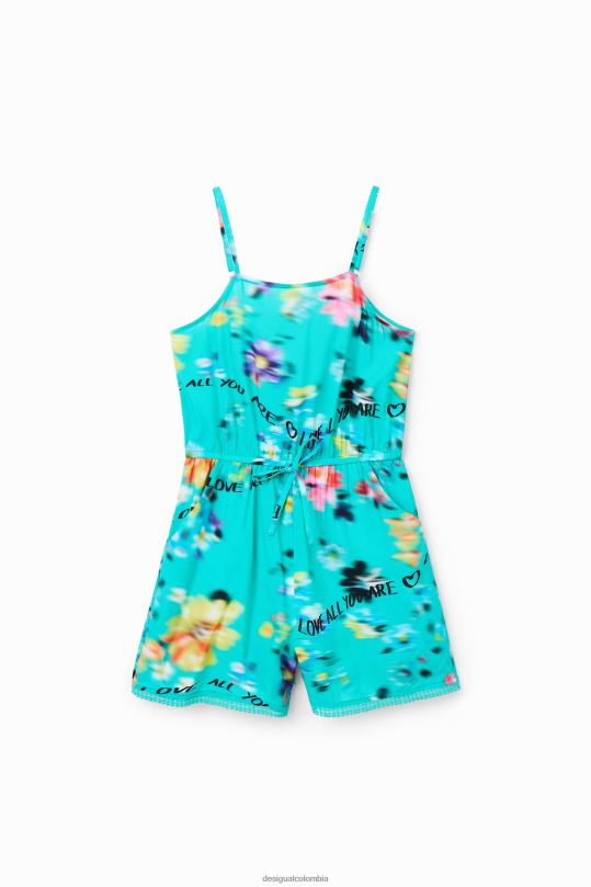 ropa 4802L1819 chica Desigual mono corto con tiras - Desigual Colombia rebajas
