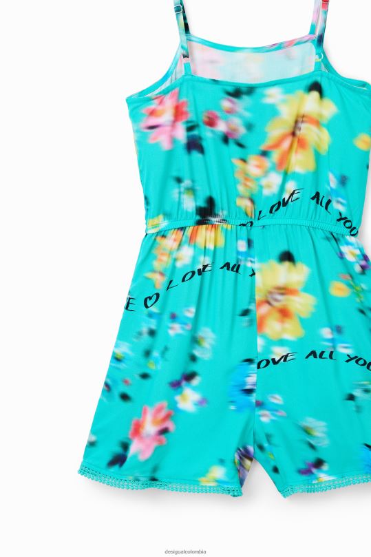 ropa 4802L1819 chica Desigual mono corto con tiras - Desigual Colombia rebajas