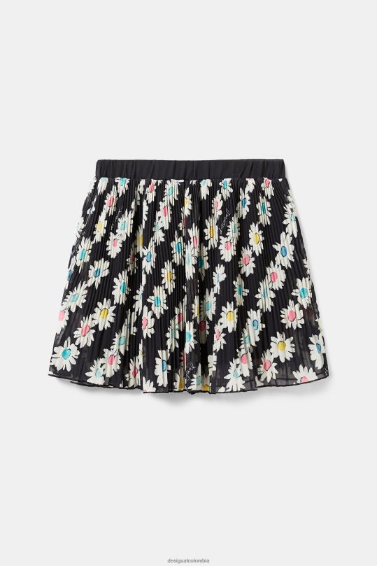 Desigual Colombia - ropa 4802L1845 chica Desigual falda corta plisada