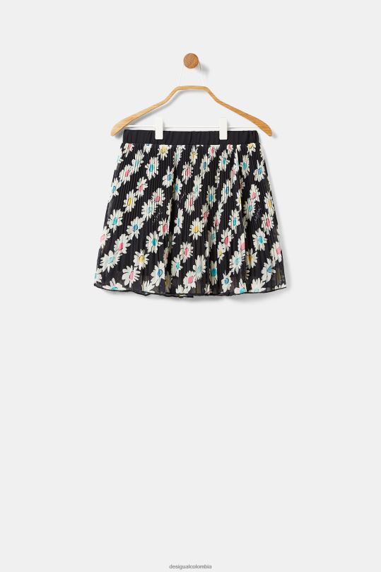 Desigual Colombia - ropa 4802L1845 chica Desigual falda corta plisada