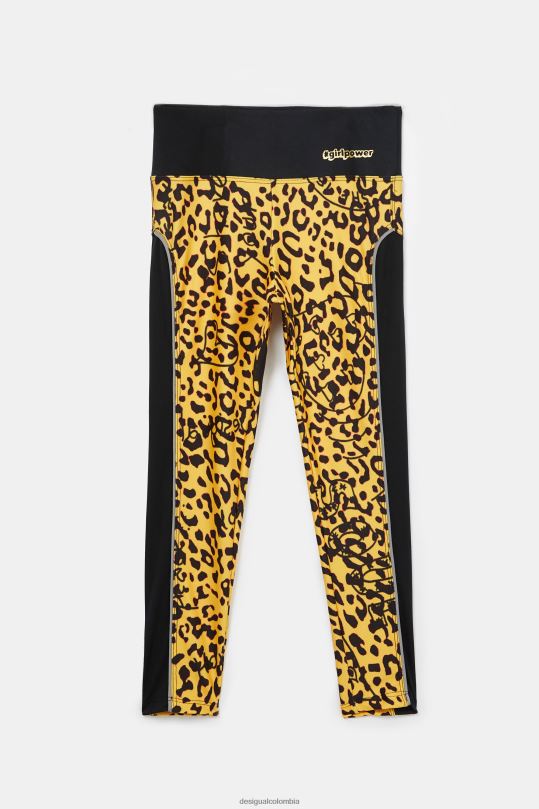 blusas Desigual bogota - ropa 4802L1881 chica Desigual leggings ajustados con estampado animal