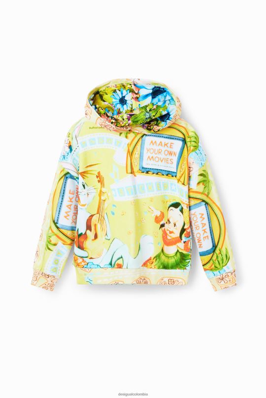 Desigual Colombia bolsos - ropa 4802L1158 chica Desigual sudadera oversize de bugs bunny