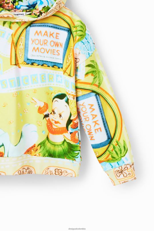 Desigual Colombia bolsos - ropa 4802L1158 chica Desigual sudadera oversize de bugs bunny