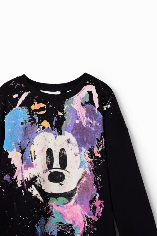 Desigual zapatos Colombia - ropa 4802L1161 chica Desigual sudadera con salpicaduras de mickey mouse de disney