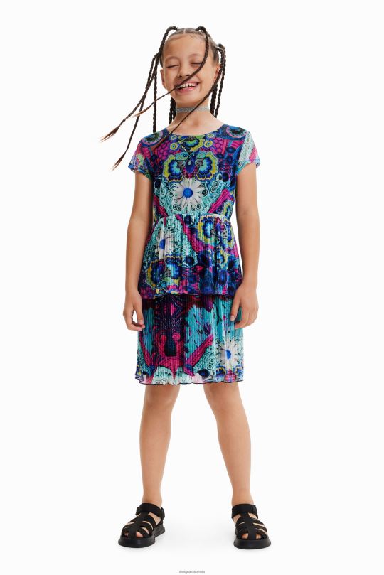 Desigual zapatos Colombia - ropa 4802L1162 chica Desigual metro. vestido a capas de christian lacroix