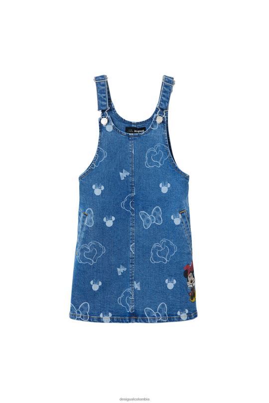 ropa 4802L1715 chica Desigual vestido estilo pichi vaquero de minnie mouse - Desigual sale damen
