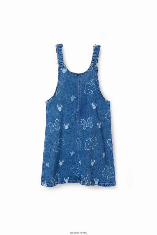 ropa 4802L1715 chica Desigual vestido estilo pichi vaquero de minnie mouse - Desigual sale damen