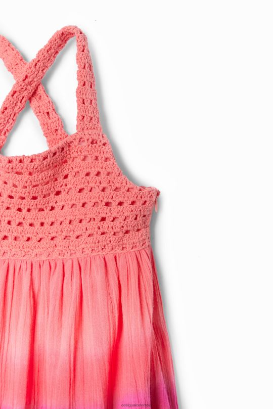 Desigual Colombia - ropa 4802L1734 chica Desigual vestido de crochet multicolor