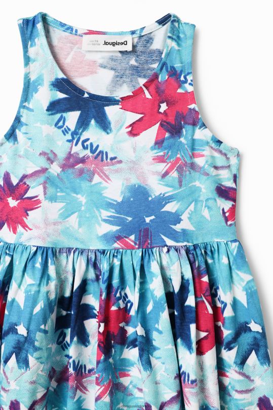 Desigual Colombia bolsos - ropa 4802L1817 chica Desigual vestido corto floral acuarela