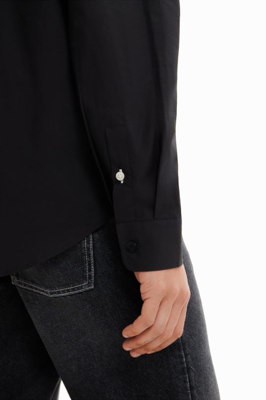 Desigual zapatos Colombia - ropa 4802L1606 hombres Desigual camisa básica con detalles en contraste