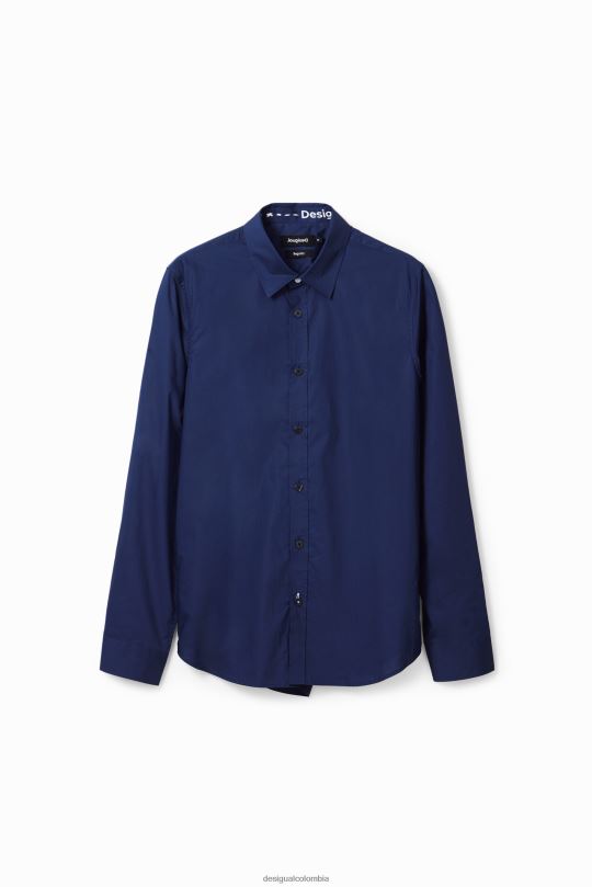 Desigual Colombia - ropa 4802L1654 hombres Desigual camisa básica con detalles en contraste