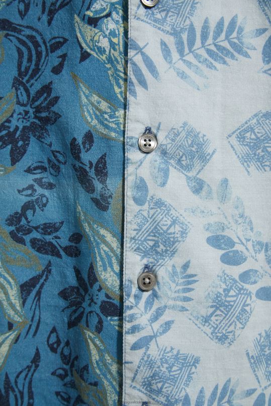 Desigual Colombia pagina oficial - ropa 4802L1697 hombres Desigual camisa manga corta flores