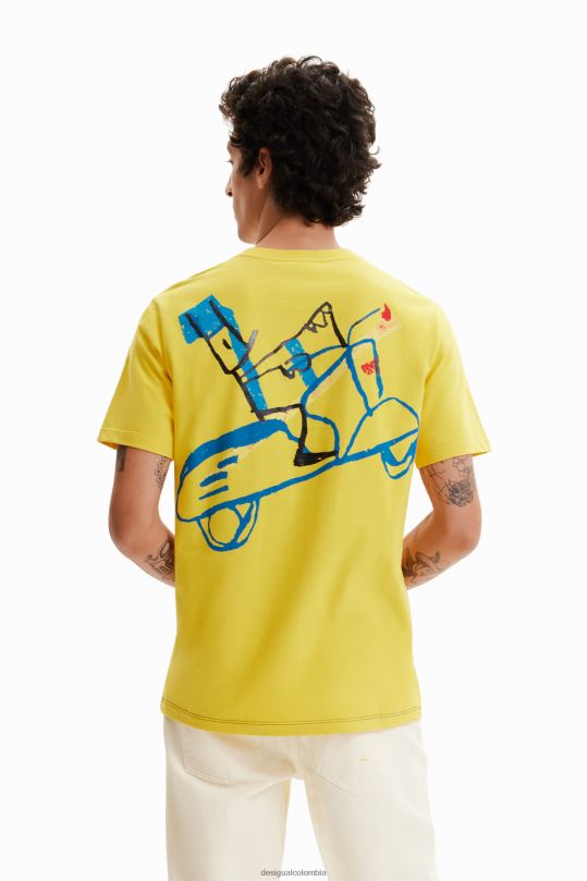 ropa 4802L1572 hombres Desigual camiseta de manga corta no es lo mismo - Desigual Colombia Medellín