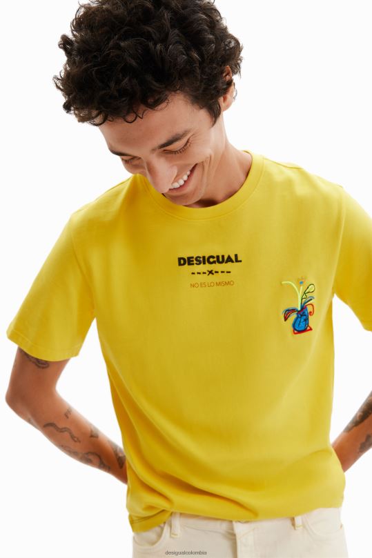 ropa 4802L1572 hombres Desigual camiseta de manga corta no es lo mismo - Desigual Colombia Medellín