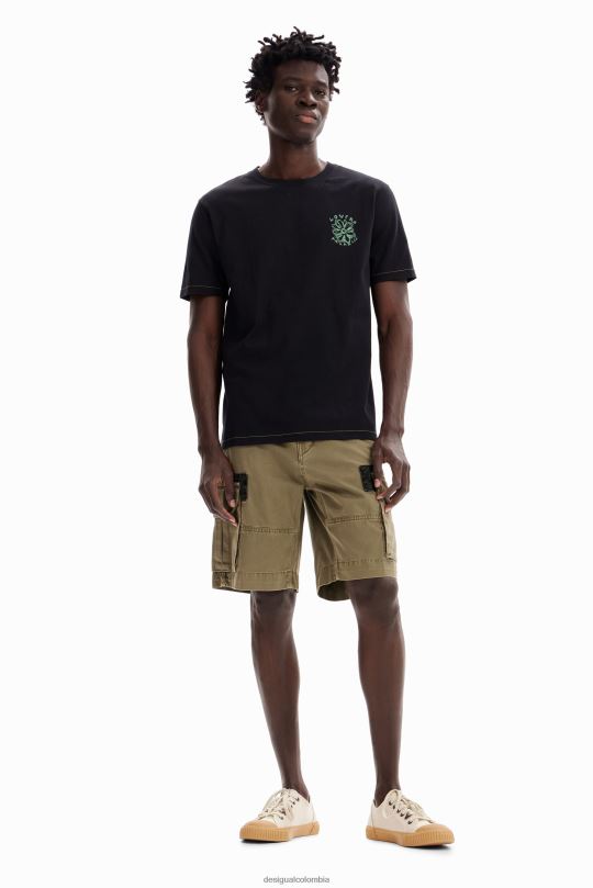 Desigual Colombia pagina oficial - ropa 4802L1667 hombres Desigual camiseta de los amantes del verano