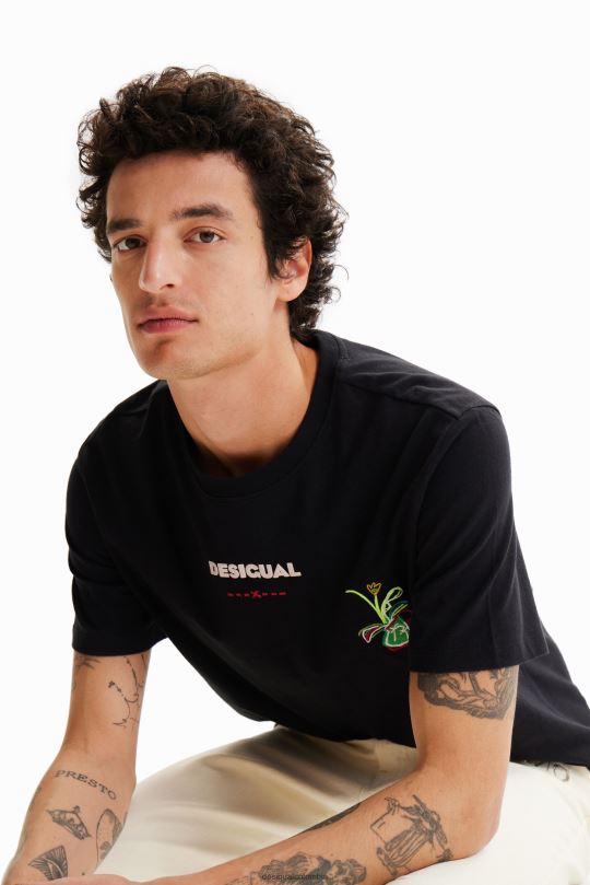 ropa 4802L1687 hombres Desigual camiseta de manga corta no es lo mismo - Desigual Colombia Medellín