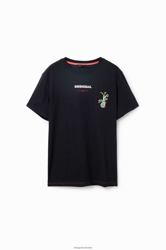 ropa 4802L1687 hombres Desigual camiseta de manga corta no es lo mismo - Desigual Colombia Medellín