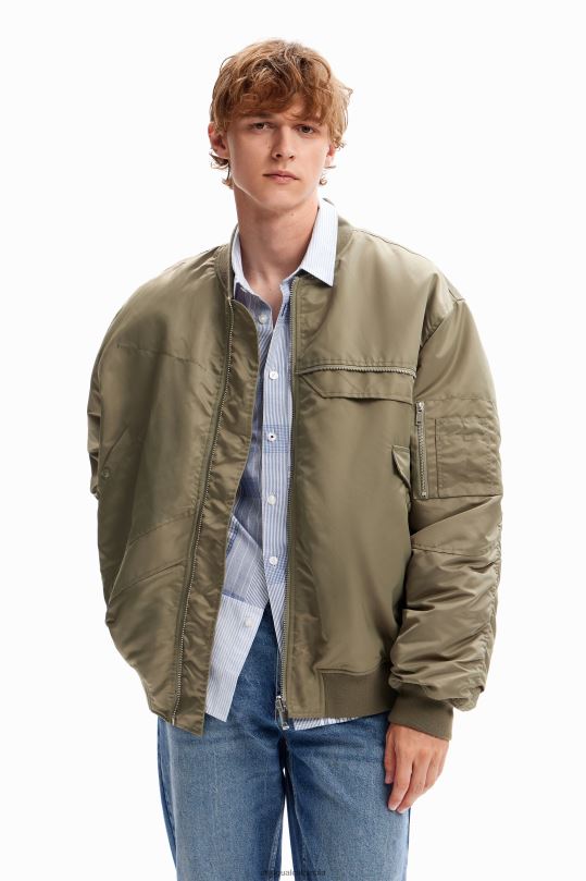 ropa 4802L1612 hombres Desigual chaqueta bomber reversible - Desigual shop