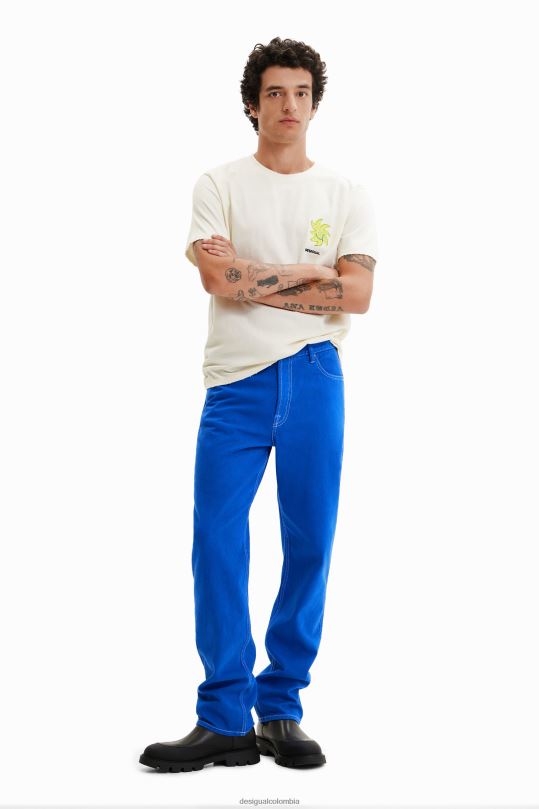 Desigual Colombia - ropa 4802L1569 hombres Desigual vaqueros rectos