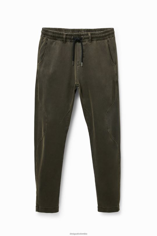 ropa 4802L1607 hombres Desigual corredores de chocolate - Desigual sales online
