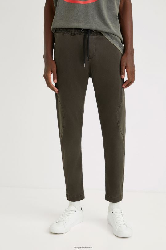 ropa 4802L1607 hombres Desigual corredores de chocolate - Desigual sales online