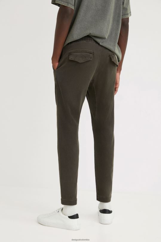 ropa 4802L1607 hombres Desigual corredores de chocolate - Desigual sales online