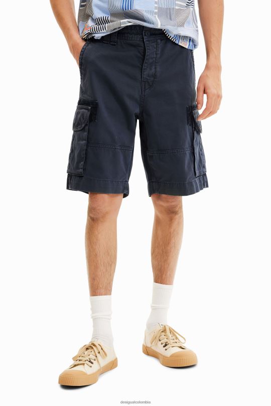 ropa 4802L1624 hombres Desigual pantalones cortos de carga - Desigual shop
