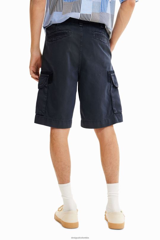 ropa 4802L1624 hombres Desigual pantalones cortos de carga - Desigual shop