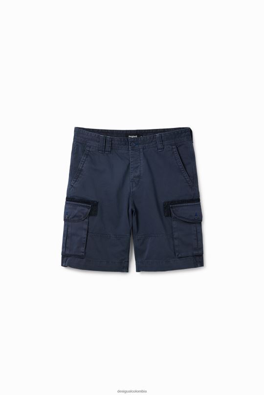 ropa 4802L1624 hombres Desigual pantalones cortos de carga - Desigual shop