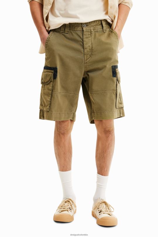Desigual zapatos Colombia - ropa 4802L1639 hombres Desigual pantalones cortos de carga