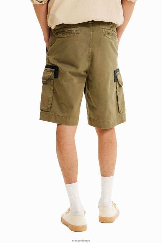 Desigual zapatos Colombia - ropa 4802L1639 hombres Desigual pantalones cortos de carga