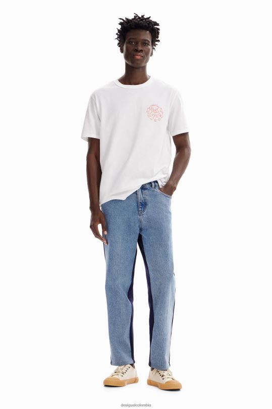 ropa 4802L1644 hombres Desigual pantalones de mezclilla híbridos - Desigual sale damen