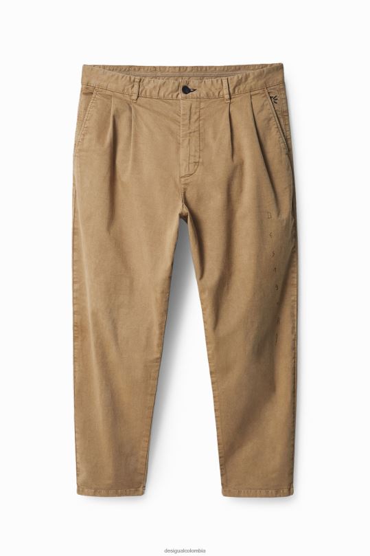 ropa 4802L1679 hombres Desigual pantalones chinos cómodos - Desigual sale damen