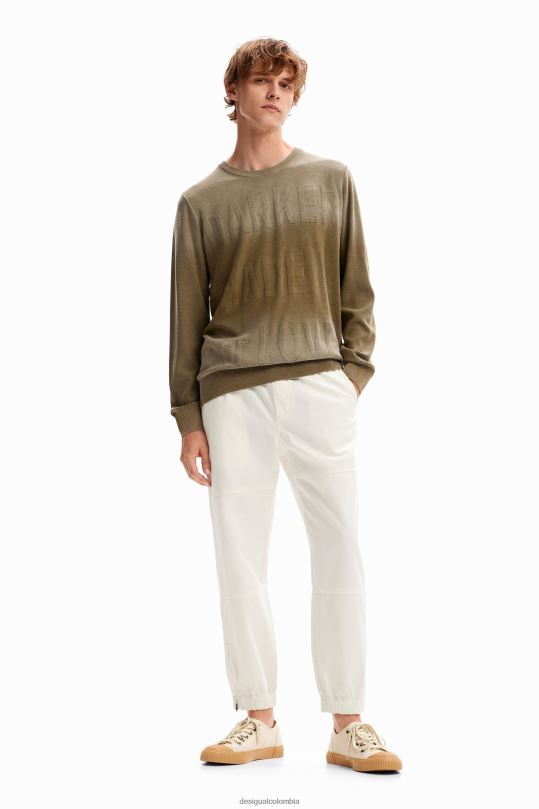 ropa 4802L1685 hombres Desigual pantalones tipo jogging tipo cargo - Desigual Colombia Medellín