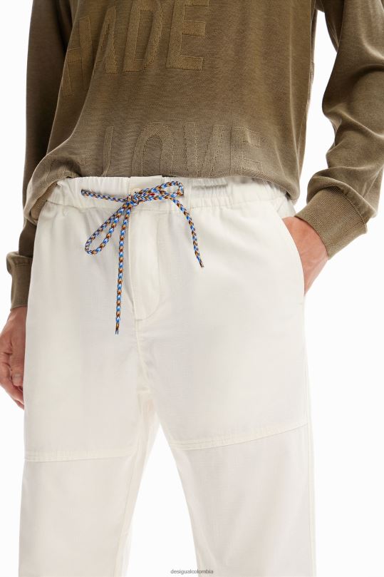 ropa 4802L1685 hombres Desigual pantalones tipo jogging tipo cargo - Desigual Colombia Medellín