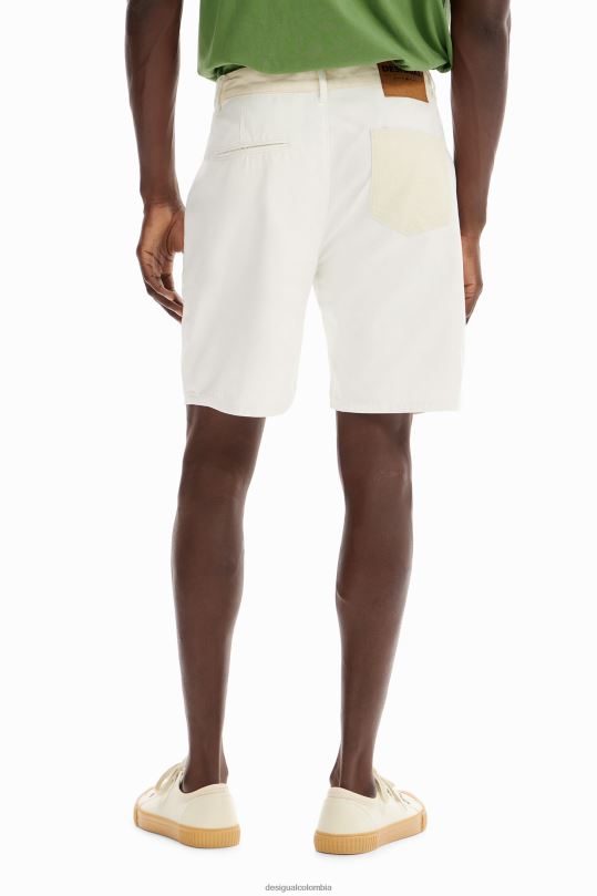 ropa 4802L1688 hombres Desigual pantalones cortos híbridos - Desigual shop