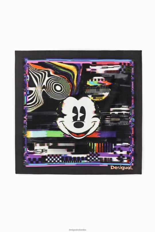 Desigual Colombia - accesorio 4802L1407 mujer Desigual bufanda cuadrada de mickey mouse