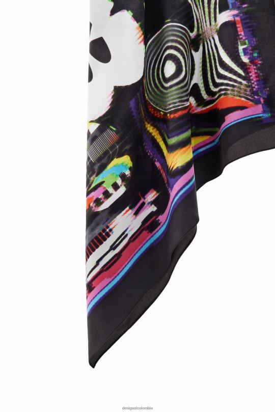 Desigual Colombia - accesorio 4802L1407 mujer Desigual bufanda cuadrada de mickey mouse