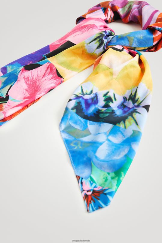 accesorio 4802L1415 mujer Desigual fular con patchwork digital - Desigual Colombia Medellín