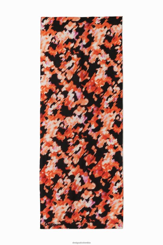 accesorio 4802L1418 mujer Desigual fular rectangular abstracto - Desigual shop