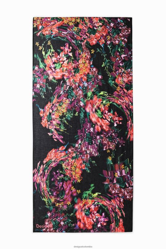 Desigual Colombia bolsos - accesorio 4802L1427 mujer Desigual fular rectangular con motivos florales