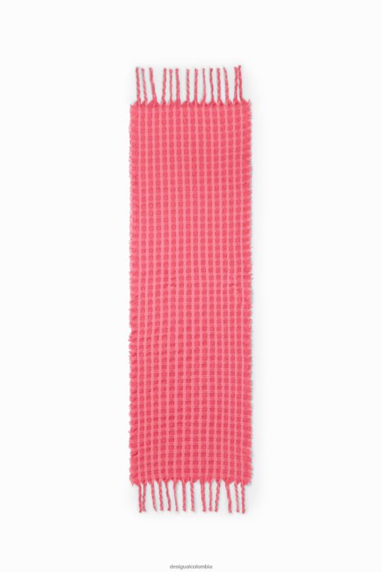 accesorio 4802L1433 mujer Desigual bufanda rectangular a cuadros - Desigual Colombia rebajas