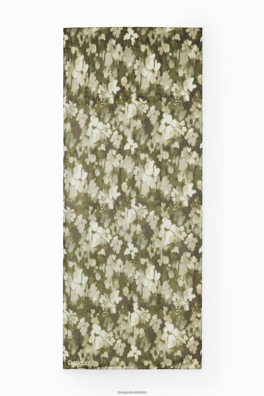 accesorio 4802L1438 mujer Desigual fular rectangular de camuflaje - Desigual Colombia Medellín