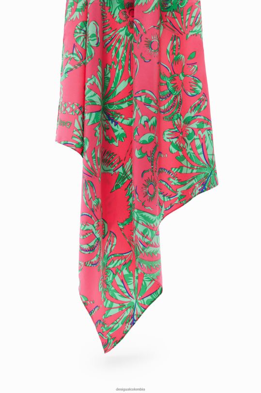 accesorio 4802L417 mujer Desigual pañuelo cuadrado tropical - Desigual Colombia rebajas