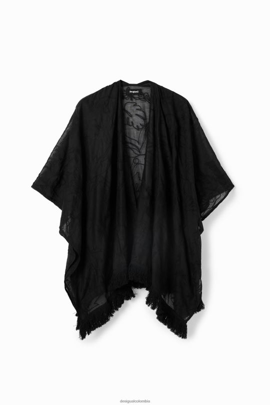 accesorio 4802L421 mujer Desigual caftán corto bordado - Desigual sale damen